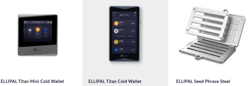 Ellipal est une société qui propose des wallet hardware de stockage "a froid" pour les cryptos