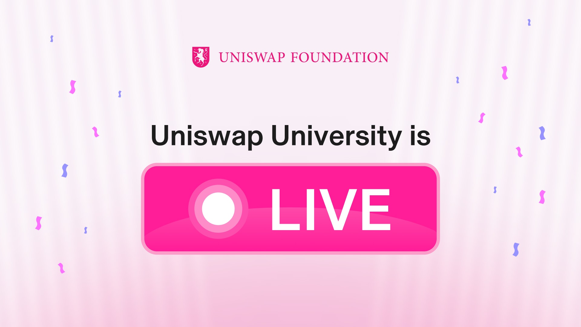 Uniswap university, le programme éducatif pour les utilisateurs d'Uniswap