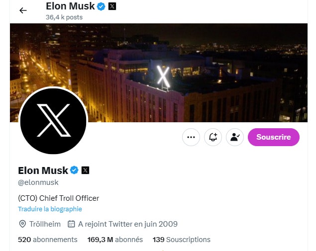 Elon Musk fait littéralement exploser le cours du TROLL.