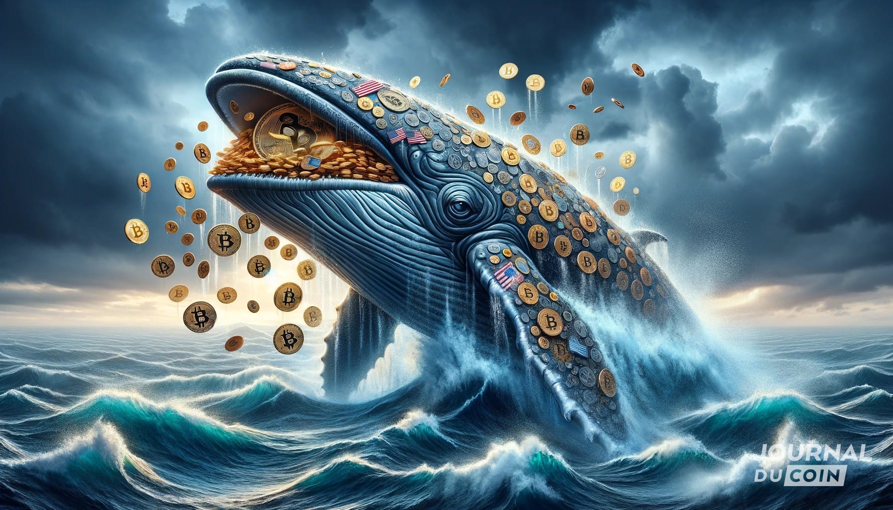 Cryptomonnaies : les baleines se préparent-elles à un « achat géant » de  1,3 milliard de dollars ? - Journal du Coin
