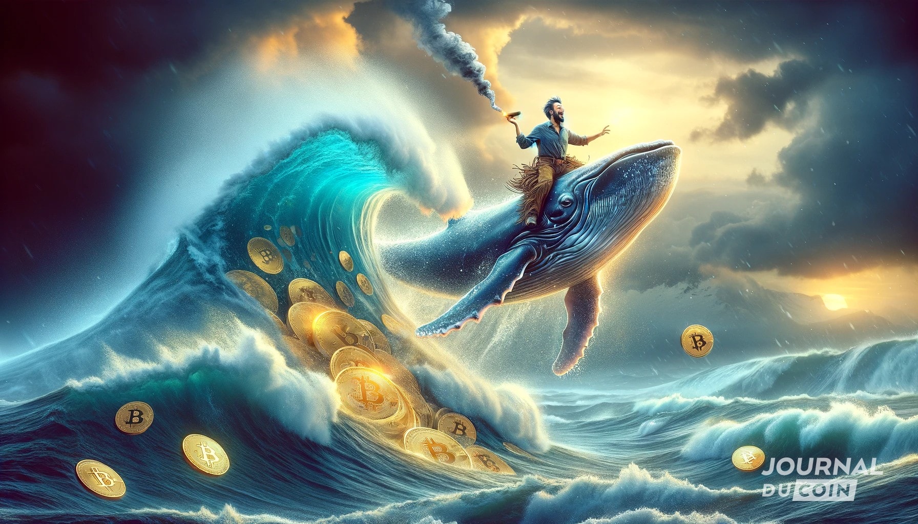 Bitcoin est bas, les baleines se régalent