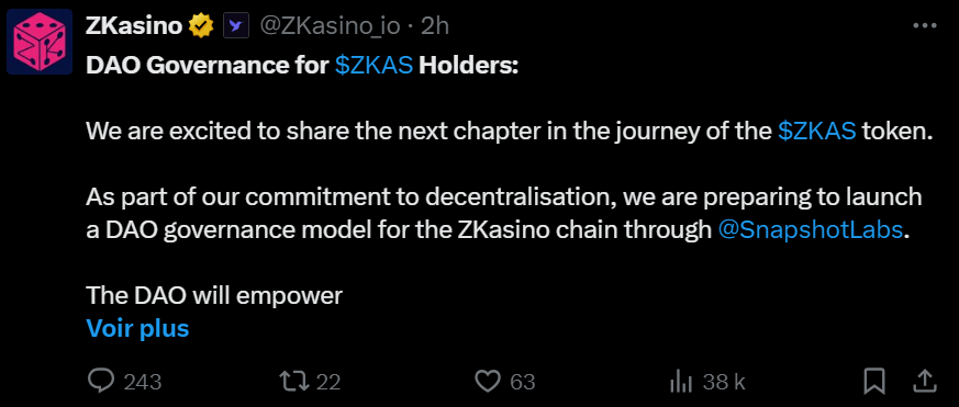 ZKasino sera-t-il le prochain gros scandale dans le Web3 ? De nombreux participants au projet commencent sérieusement à douter de la légitimité des responsables. 