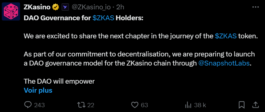 ZKasino sera-t-il le prochain gros scandale dans le Web3 ? De nombreux participants au projet commencent sérieusement à douter de la légitimité des responsables.