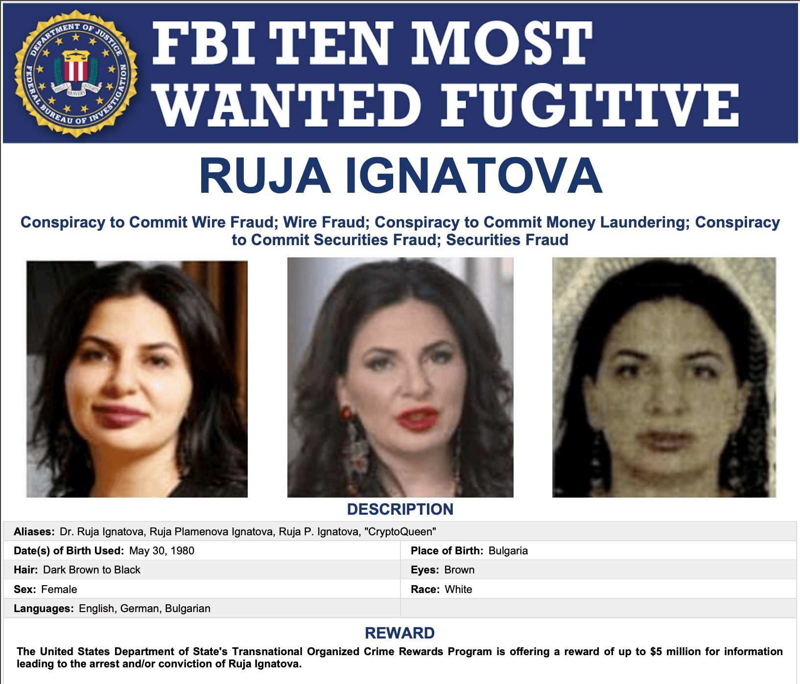 OneCoin - Exit Scam - Ruja Ignatova