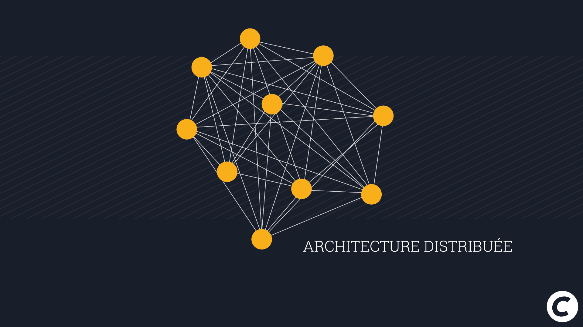 Illustration d'une architecture distribuée