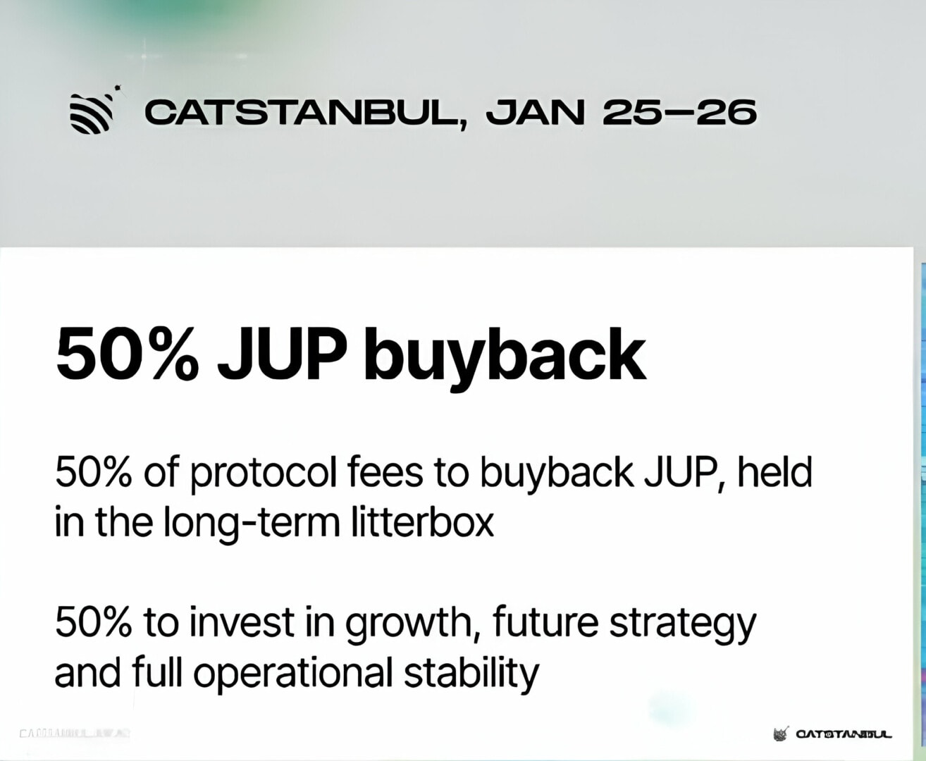 Jupiter annonce un programme de Buy-back du JUP