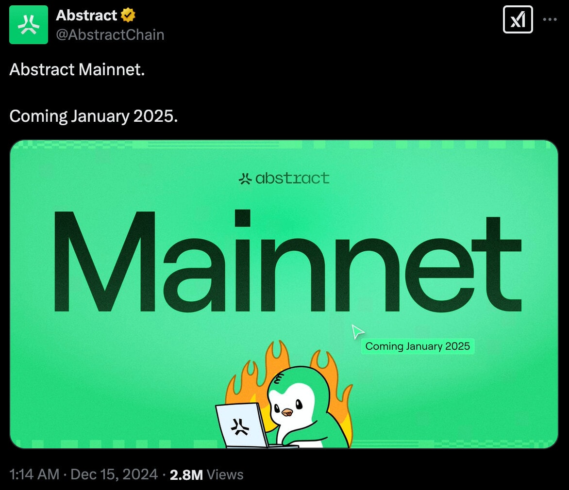 Abstract Mainnet