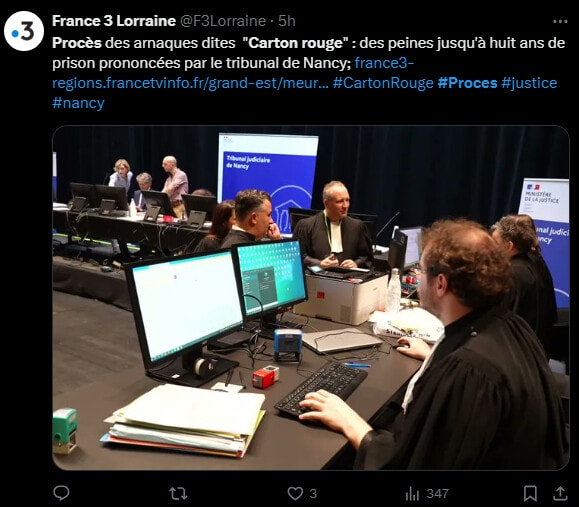 Cette arnaque de grande ampleur autour de diamants et de cryptomonnaies vient d'être jugée à Nancy et les accusés ont été condamnés de 4 mois à 8 ans de prison ferme.