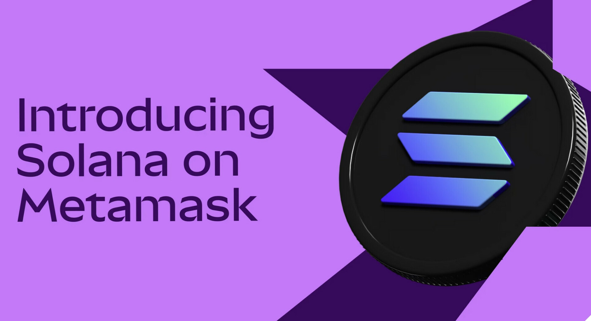 MetaMask déployé sur Solana