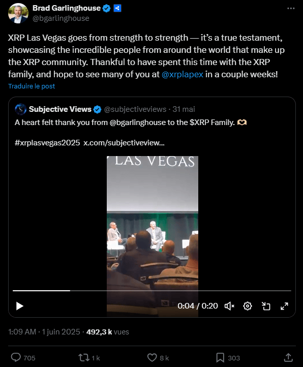 À propos du rachat de Circle par Ripple, Grad Garlinghouse a affirmé aujourd'hui que tout ceci n'était qu'une rumeur et qu'il n'avait jamais envisagé de le faire.