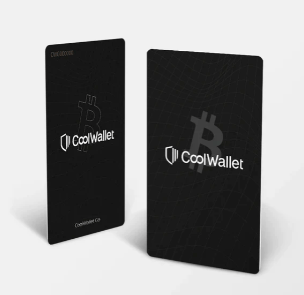 Le CoolWallet Go est sécurisé et simple d'utilisation.