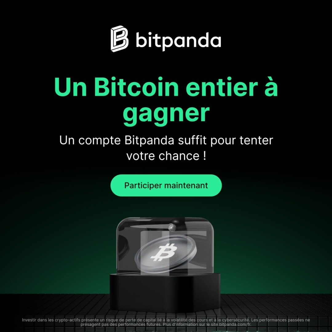 Bitpanda organise une tombola pour offrir 1 BTC à un heureux gagnant