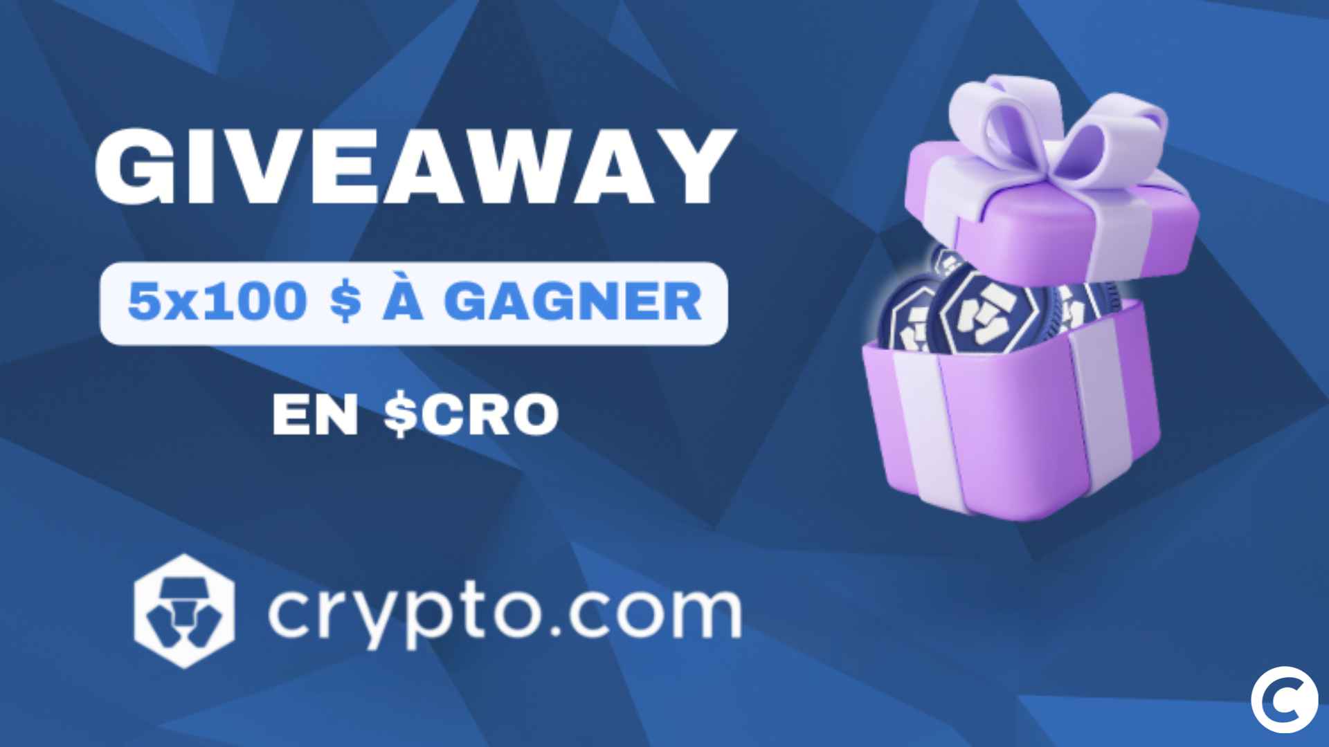 Giveaway Crypto.com x JDC : Tentez de gagner 100 $ en tokens CRO - Journal  du Coin