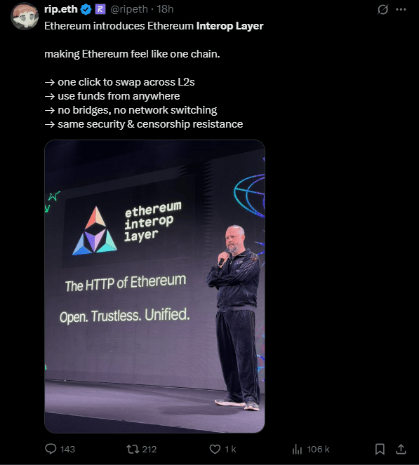 Depuis plusieurs années, le réseau Ethereum est victime de son succès avec une demande pour l’utilisation du réseau qui dépasse largement ses capacités. Pour pallier ce problème, de nombreuses solutions de seconde couche (layer 2) ont vu le jour. Bien que ces dernières permettent de réduire la charge sur le mainnet, elles introduisent de nouveaux problèmes, notamment en termes d’interopérabilité. Mais la Fondation Ethereum a peut-être trouvé une solution.