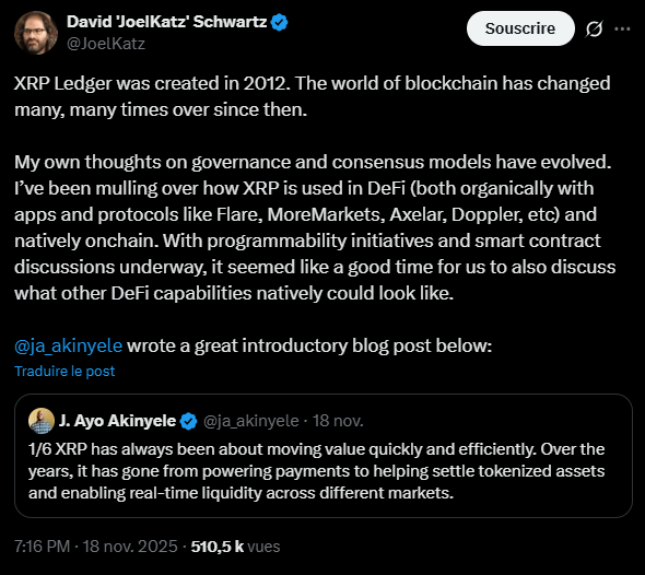Le réseau Ripple pourrait bien se doter d’une nouvelle fonctionnalité, car les équipes de Ripple envisagent d’ajouter le staking à leur blockchain. Une annonce qui a fait grand bruit au sein de la communauté. Voici les pistes de réflexion des équipes de Brad Garlinghouse. 