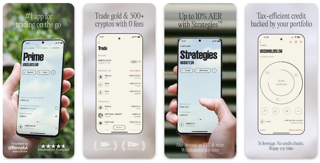 Application mobile de Neverless