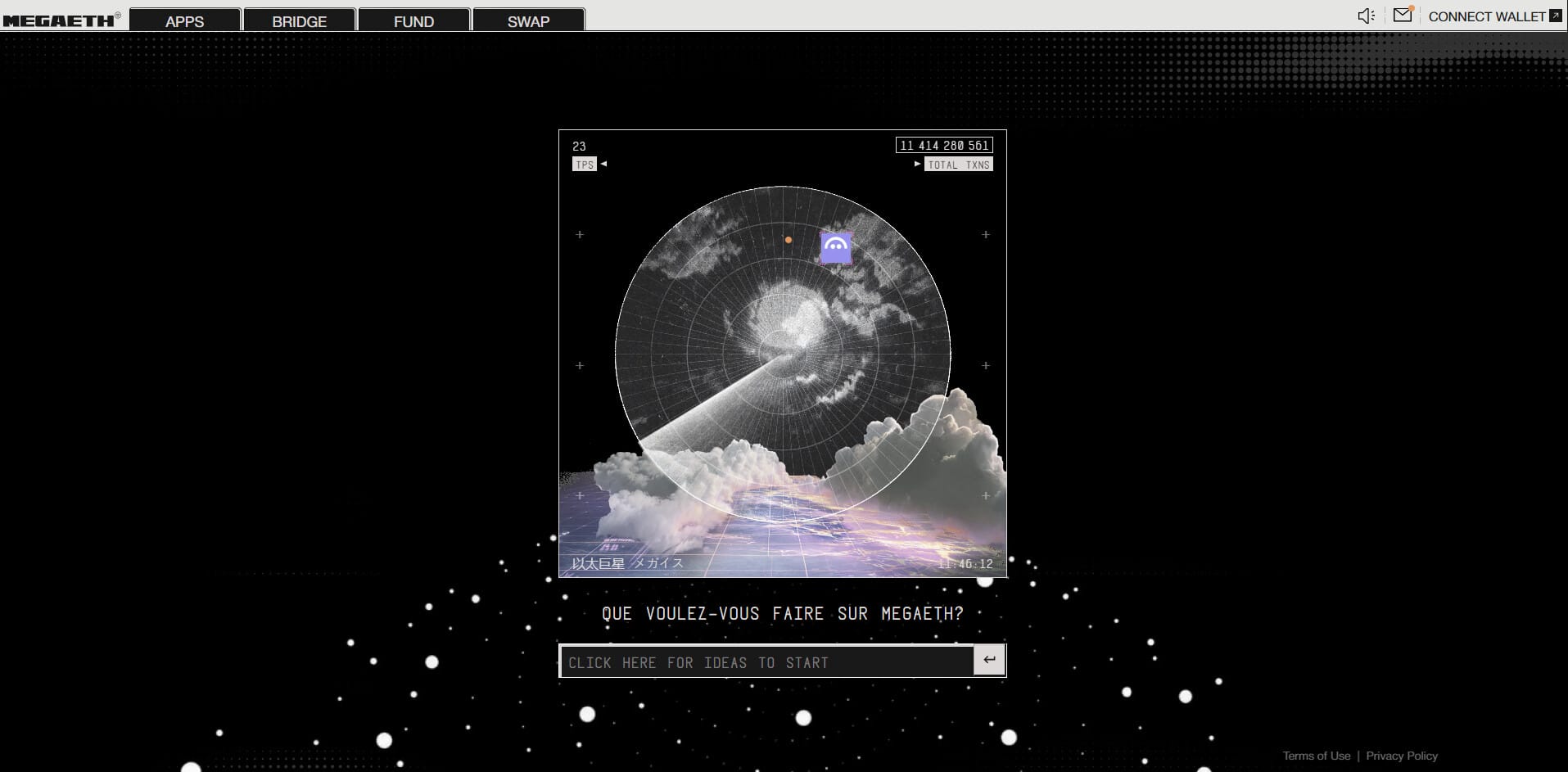 Chat bot sur le RabbitHole de MegaETH