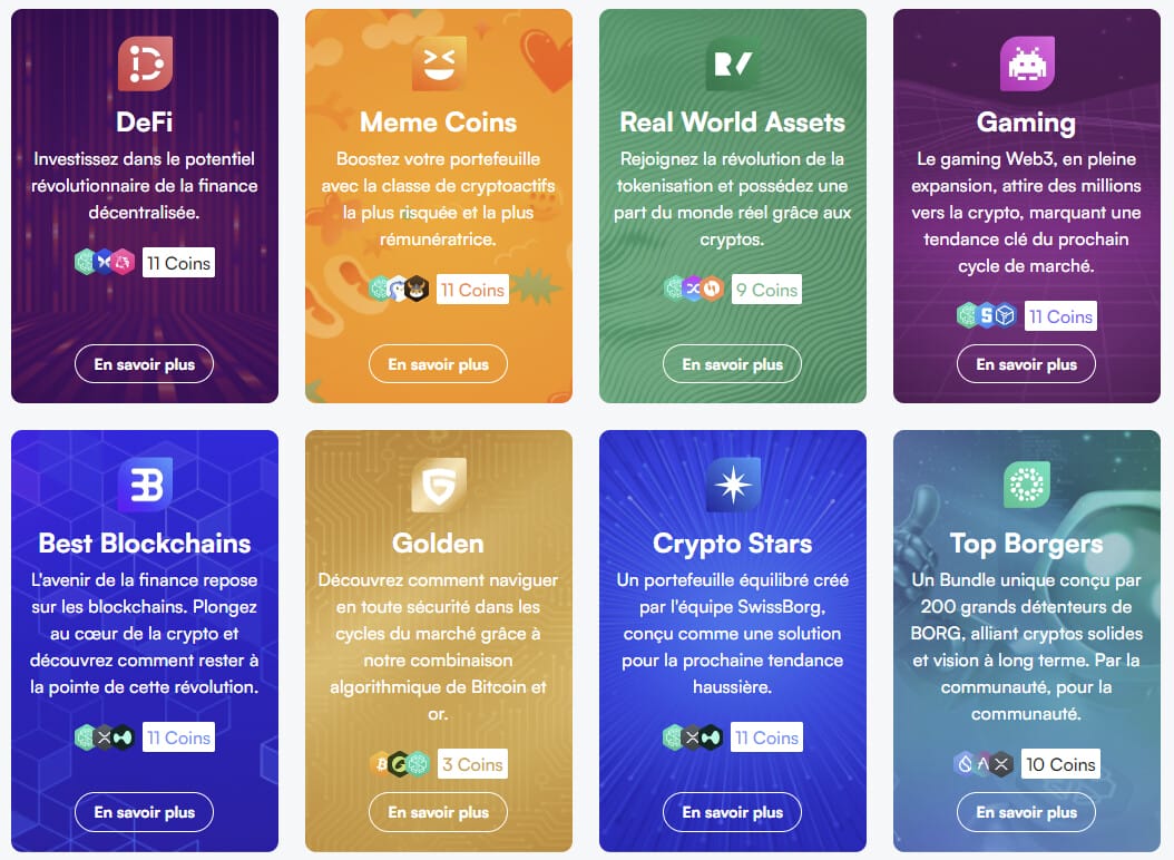 Les bundles de Swissborg