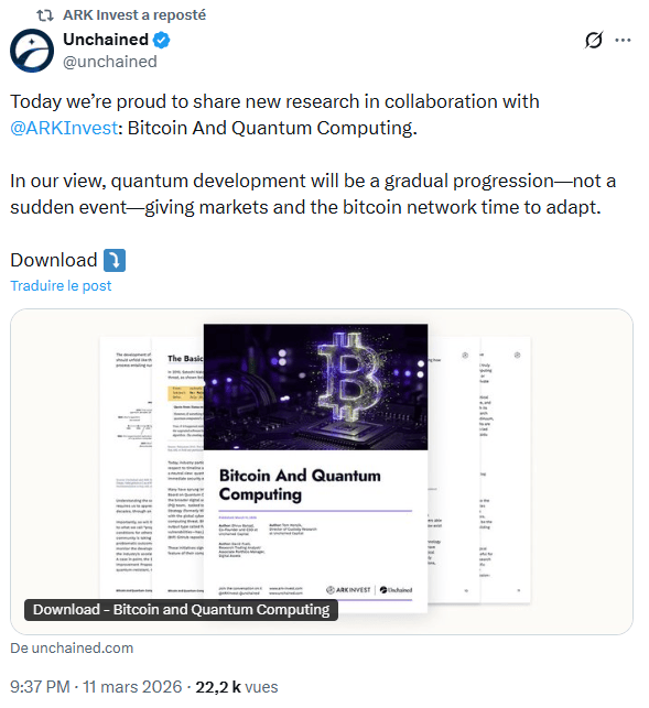 Bitcoin et les cryptos devraient avoir le temps de s’adapter à l’informatique quantique.