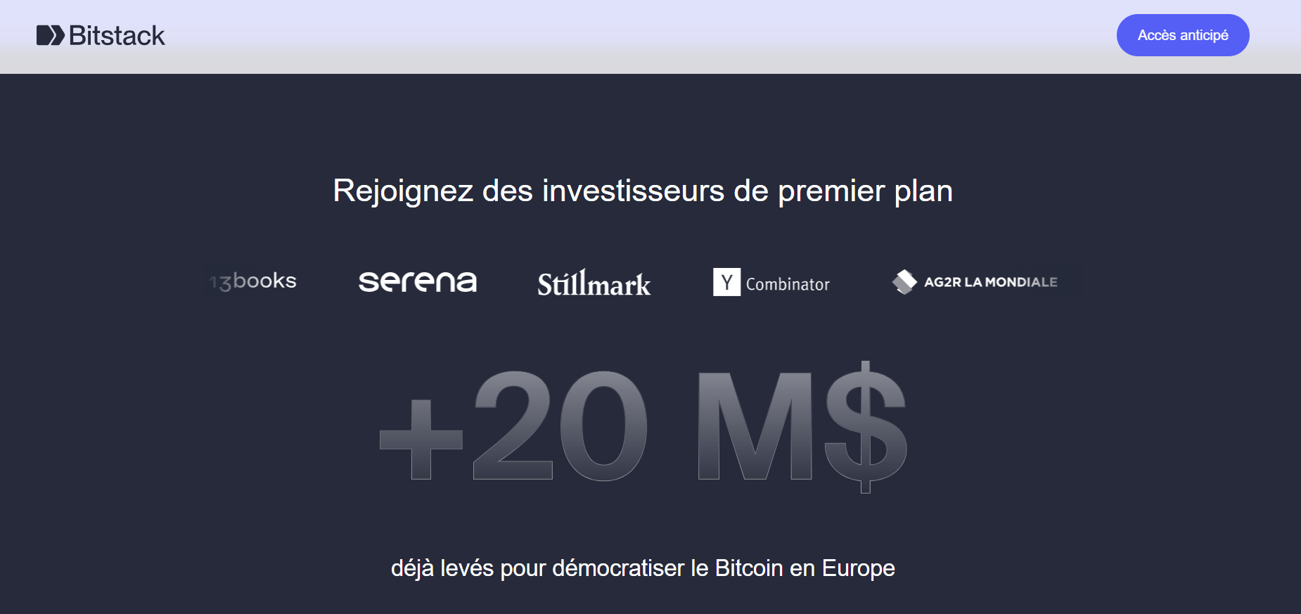 Bitstack a de nombreux partenaires de renom