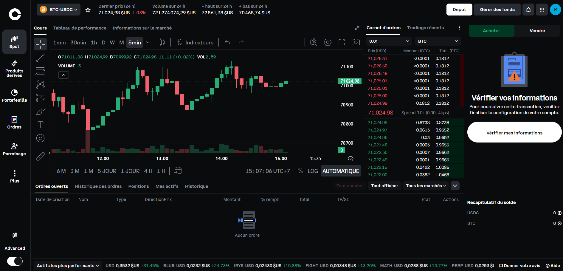 Coinbase Advanced