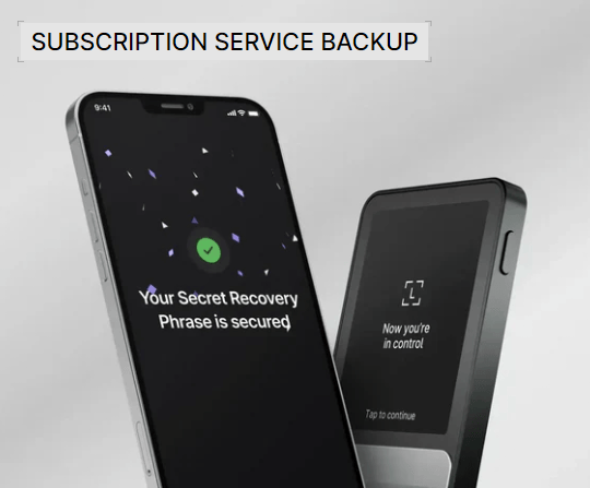 Ledger Recover est un abonnement pour récupérer ses clés privées en cas de problème