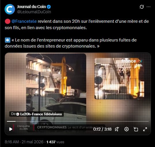 C'est sous ce titre (plutôt bien trouvé) que le Forum InCyber a réuni, le 6 mai dernier, policiers, gendarmes et magistrats pour dresser un état des lieux sans concession. Au cœur des débats, l'implication croissante de la criminalité organisée dans la cybercriminalité. La rencontre ne portait pas exclusivement sur la cryptomonnaie mais le secteur s'est rapidement imposé comme l'un des terrains de chasse favoris des réseaux structurés, plaçant ses professionnels en première ligne. Les enlèvements récents ont d'ailleurs marqué les esprits, et les autorités ne s'en cachent plus : le phénomène prend une ampleur préoccupante. Appels à la vigilance, rappels des dispositifs d'aide aux victimes, mise en garde sur les pratiques individuelles, retour sur une rencontre qui inquiète plus qu'elle ne rassure.
