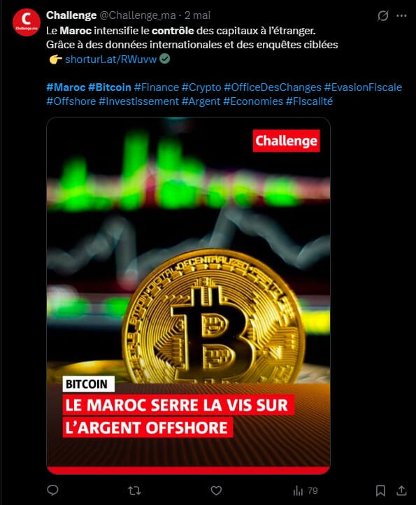  Interdit depuis 2017, le Bitcoin (BTC) et les cryptomonnaies n'en ont pas moins conquis plus de 6 millions de personnes au Maroc, soit environ 16 % de la population. Un paradoxe qui n'a pas échappé aux autorités : Bank Al-Maghrib et le ministère de l'Économie s'orientent désormais vers une légalisation encadrée. L'interdiction a échoué, place à la régulation. Focus sur un changement de paradigme plutôt pragmatique.